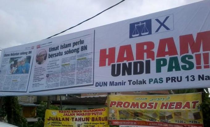 Haram Undi PAS; MTD Manir Cabar Yusof Awang Hitam Berdebat http://www.buletinonline.net/images/stories/aberita15/haram%20undi%20pas.jpg